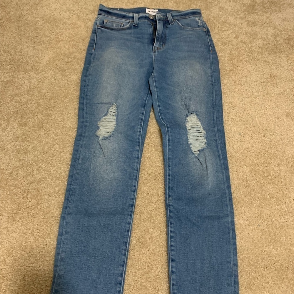Hudson high rise zoeey blue jeans